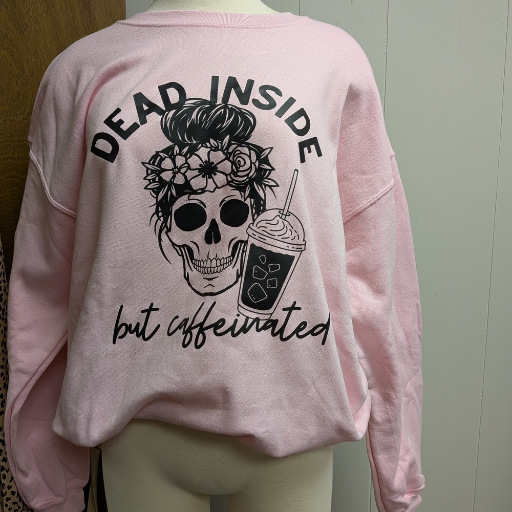 Pink Graphic Sweatshirt